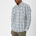 Mx40 Long Sleeve Button Down // Green (S)