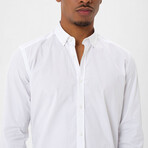 Mx50 Long Sleeve Button Down // White (S)