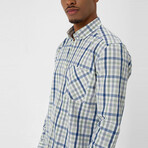 Mx40 Long Sleeve Button Down // Green (S)