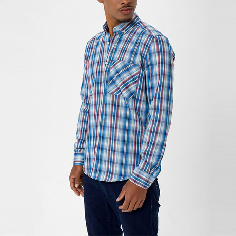 Mx40 Long Sleeve Button Down // Sax (S)