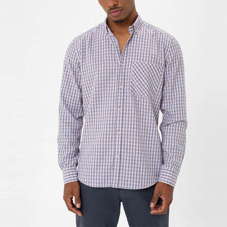 Mx40 Long Sleeve Button Down // Navy (S)