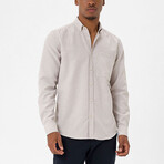 Mx55 Long Sleeve Button Down // Beige (S)