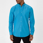 Mx50 Long Sleeve Button Down // Turquoise (S)