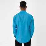 Mx50 Long Sleeve Button Down // Turquoise (S)