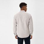 Mx55 Long Sleeve Button Down // Beige (S)