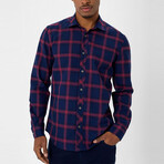 Mx51 Long Sleeve Button Down // Navy (S)