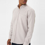 Mx55 Long Sleeve Button Down // Beige (S)