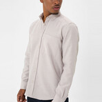 Mx55 Long Sleeve Button Down // Beige (S)