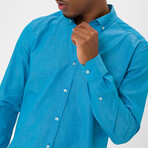 Mx50 Long Sleeve Button Down // Turquoise (S)