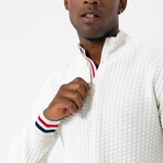 Mx53 Cardigan // Bone Gray (S)