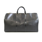 Louis Vuitton Epi Leather Boston Bag I // Noir // Pre-Owned