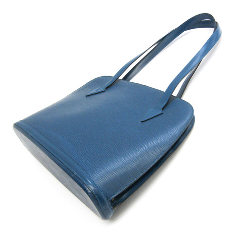 Louis Vuitton Epi Leather Shoulder Bag // Toledo Blue // Pre-Owned