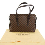 Louis Vuitton Damier Canvas Shoulder Bag I // Ebene // Pre-Owned