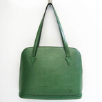 Louis Vuitton Epi Leather Shoulder Bag // Borneo Green // Pre-Owned