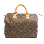 Louis Vuitton Monogram Leather Handbag I // Monogram Brown // Pre-Owned