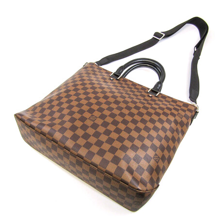 Louis Vuitton Damier Canvas Tote Bag // Ebene // Pre-Owned