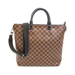 Louis Vuitton Damier Canvas Tote Bag // Ebene // Pre-Owned