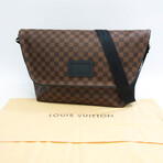 Louis Vuitton Damier Canvas Shoulder Bag // Damier Ebene // Pre-Owned