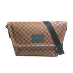 Louis Vuitton Damier Canvas Shoulder Bag // Damier Ebene // Pre-Owned