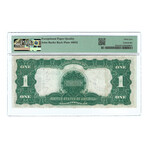 1899 $1 Large Size Silver Certificate // Mule Note // PMG Certified Choice 35 EPQ