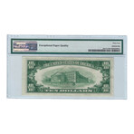 1950E $10 Small Size Federal Reserve Star Note // PMG Certified Choice 64 EPQ
