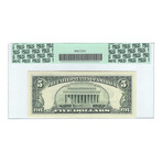 1984A $5 Small Size Federal Reserve Note // Low Serial Number // PCGS Certified About New PPQ