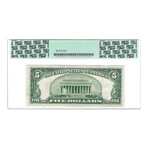 1953 $5 Small Size Legal Tender Note // PCGS Certified Choice 64 PPQ