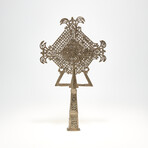 Coptic Ethiopia // Large 16-inch Silver Processional Cross