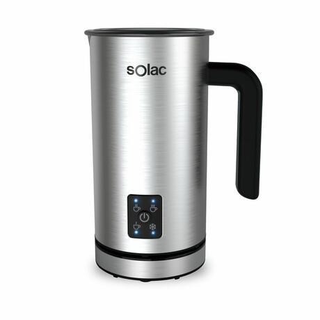 Solac Pro Foam Stainless-Steel Milk Frother & Hot Chocolate Mixer