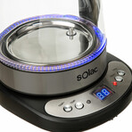Solac Aroa Premium Adjustable Temperature Cordless Glass Kettle