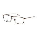 Hugo Boss // Men's 0976 Optical Frames // Matte Brown