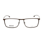 Hugo Boss // Men's 0976 Optical Frames // Matte Brown