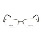 Hugo Boss // Men's BOSS 1108 Optical Frames // Semi Matte Dark Ruthenium