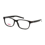 HUGO // Men's HG 1115 Optical Frames // Black + Red