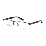 HUGO // Men's HG 0324 Optical Frames // Black Wood
