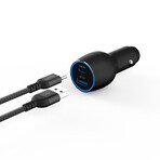 OMNIA C1 Pro 83W Powerful Car Charger // Black