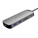 CASA HUB X DP USB-C 8K 10-in-1 Hub // Gray