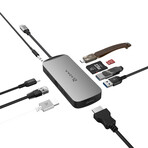 CASA HUB X DP USB-C 8K 10-in-1 Hub // Gray