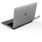 CASA HUB Pro Max USB-C 3.1 Gen 2 & 4K60Hz 13-in-1 Hub // Black