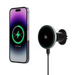 OMNIA CX2 Magnetic Charging Car Mount // Silver