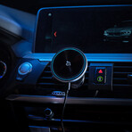 OMNIA CX2 Magnetic Charging Car Mount // Silver