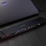 CASA HUB Pro Max USB-C 3.1 Gen 2 & 4K60Hz 13-in-1 Hub // Black