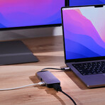 CASA HUB X DP USB-C 8K 10-in-1 Hub // Gray