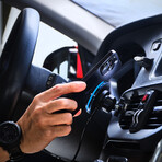 OMNIA CX1 LED Magnetic Charging Car Mount // Black