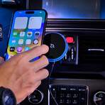 OMNIA CX1 LED Magnetic Charging Car Mount // Black