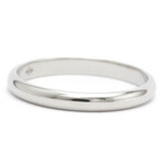 Cartier // Platinum 1895 Wedding Ring // Ring Size: 6.25 // Store Display