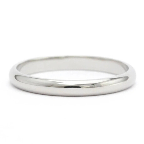 Cartier // Platinum 1895 Wedding Ring // Ring Size: 6.25 // Store Display