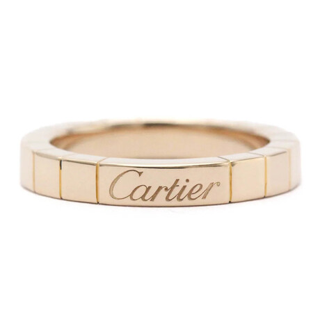 Cartier // 18k Rose Gold Lanieres Ring // Ring Size: 4.75 // Store Display