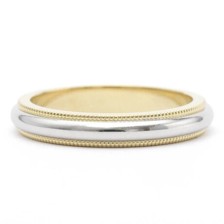 Tiffany & Co. // Platinum + 18k White Gold Classic Ring // Ring Size: 6.5 // Store Display