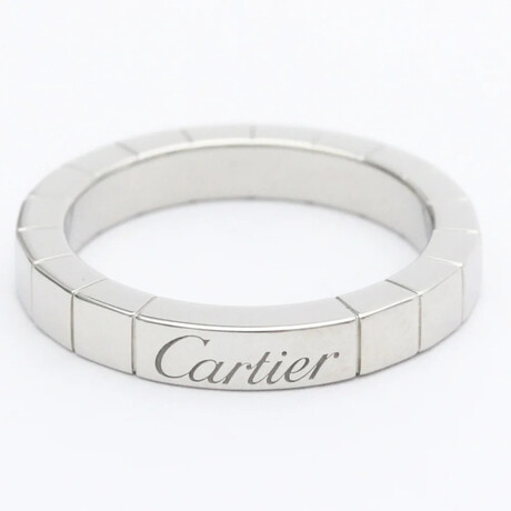 Cartier // 18k White Gold Lanieres Ring // Ring Size: 4.5 // Store Display